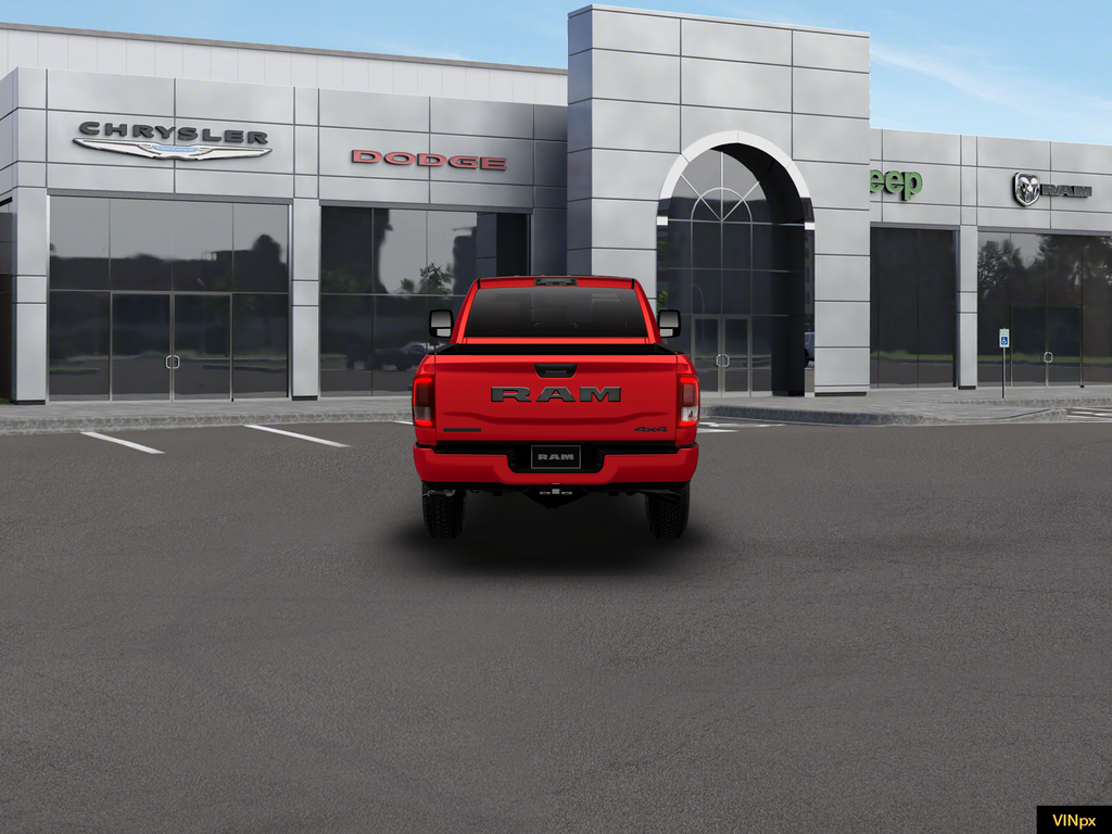 New 2026 Molten Red Pearl-Coat Exterior Paint RAM Big Horn image 1