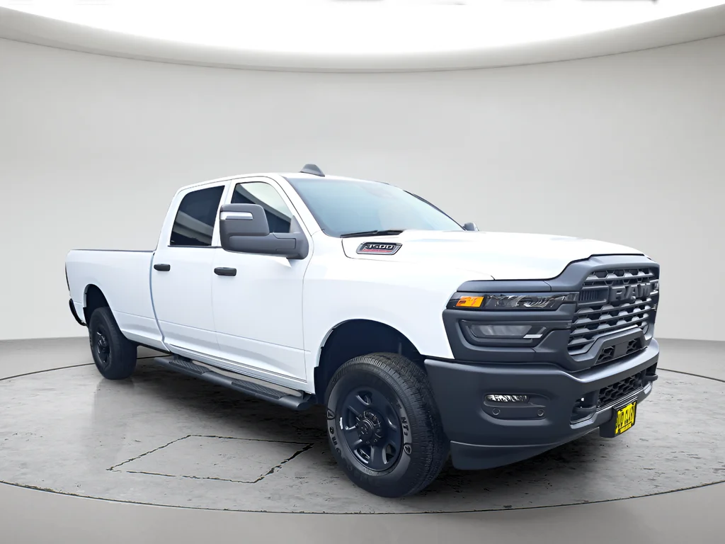 New 2026 Bright White Clear-Coat Exterior Paint RAM Tradesman image 1