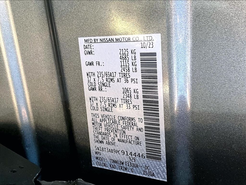 Used 2023 Gun Metallic Nissan S image 35