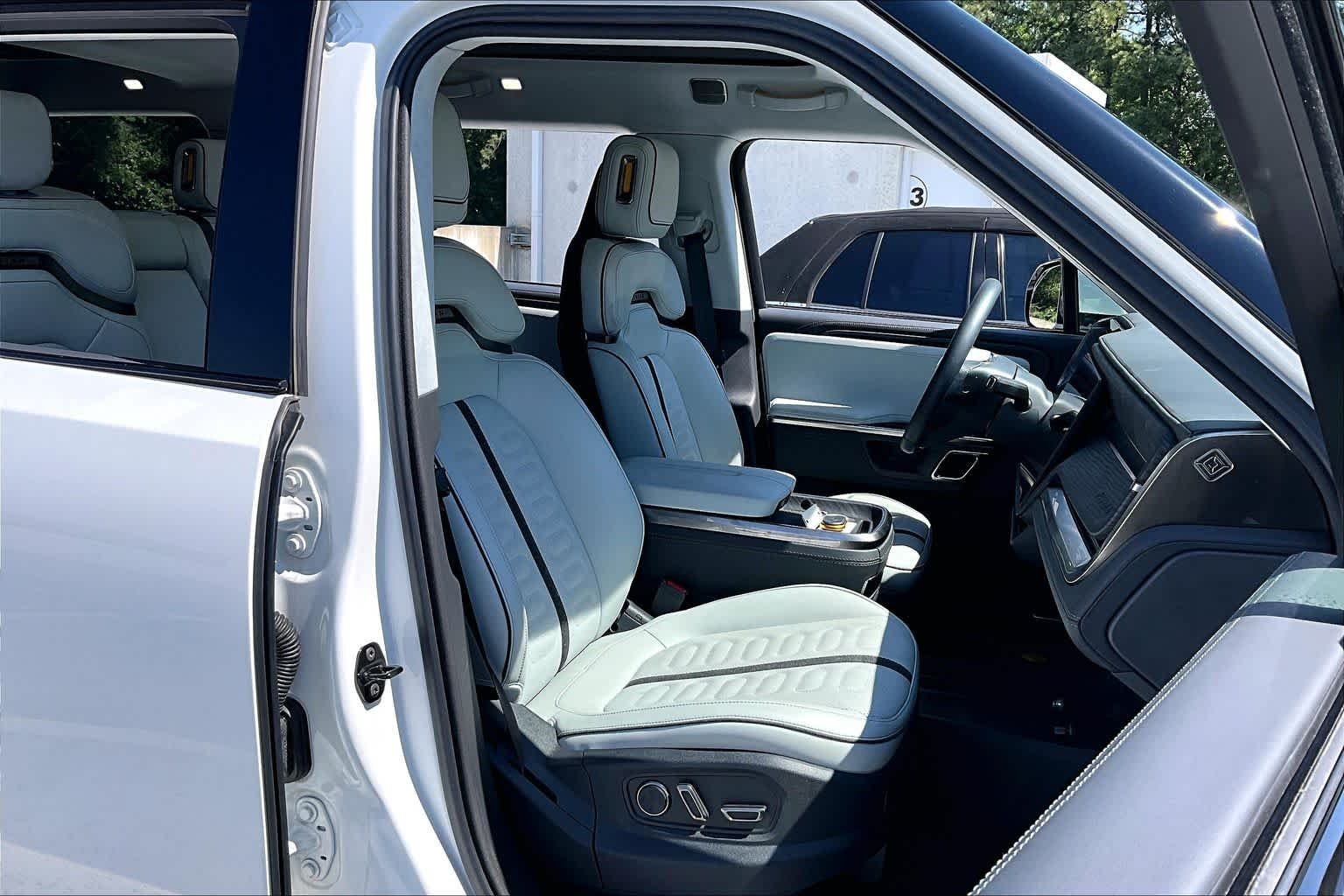 Used 2024 Glacier White Rivian Adventure image 8
