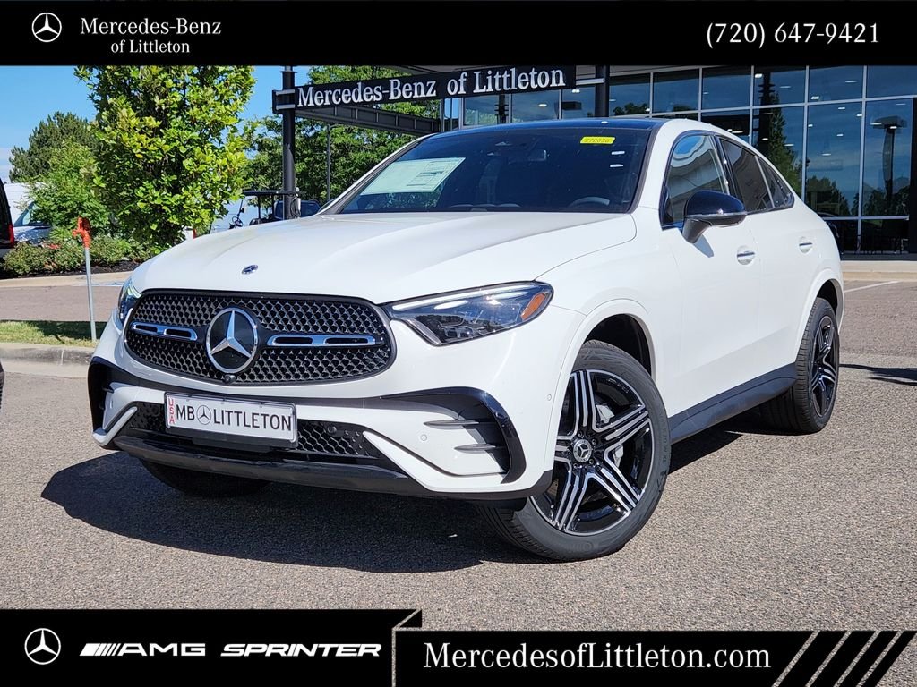 New 2027 Polar White Mercedes-Benz GLC 300 Coupe image 1