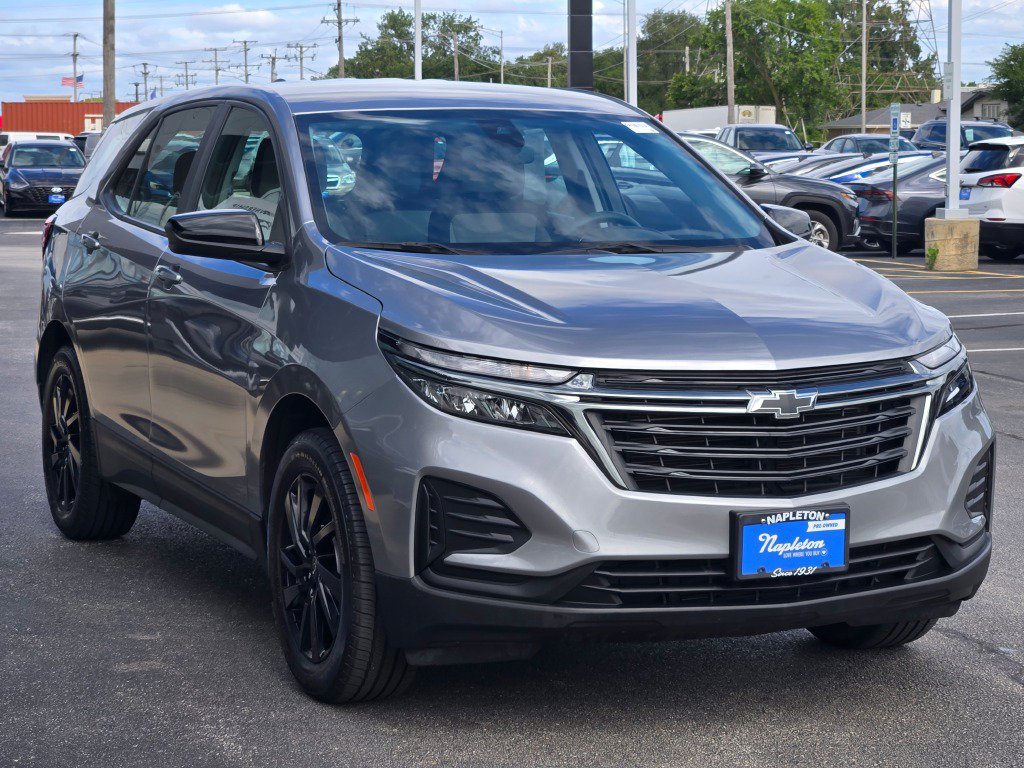 Used 2024 Sterling Gray Metallic Chevrolet LS image 3