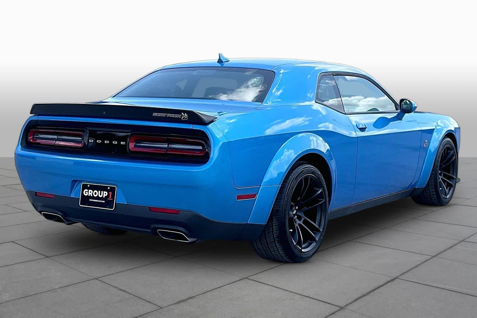 Used 2023 B5 Blue Pearlcoat Dodge R/T Scat Pack Widebody image 13