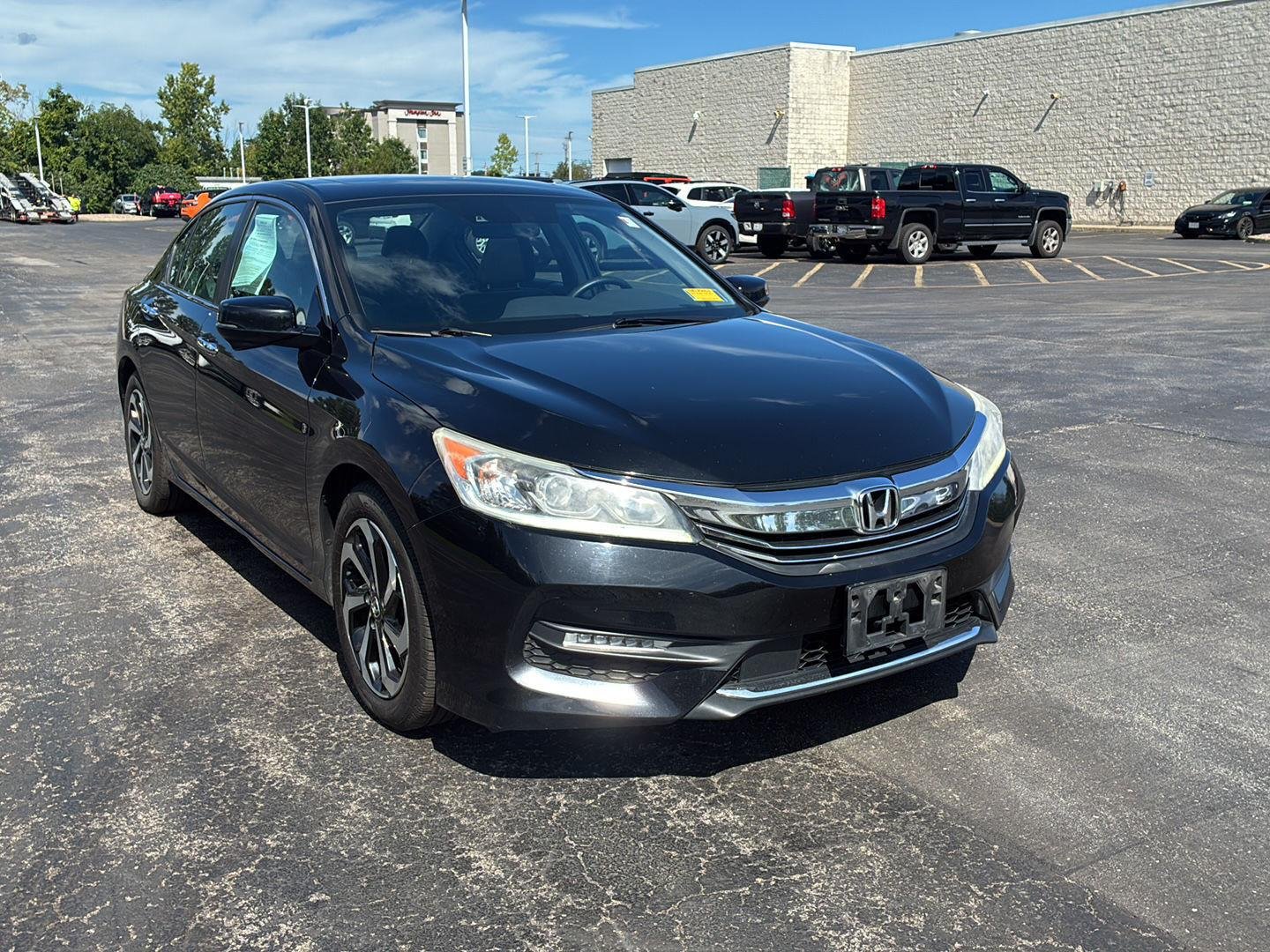 Used 2017 Crystal Black Pearl Honda EX image 22