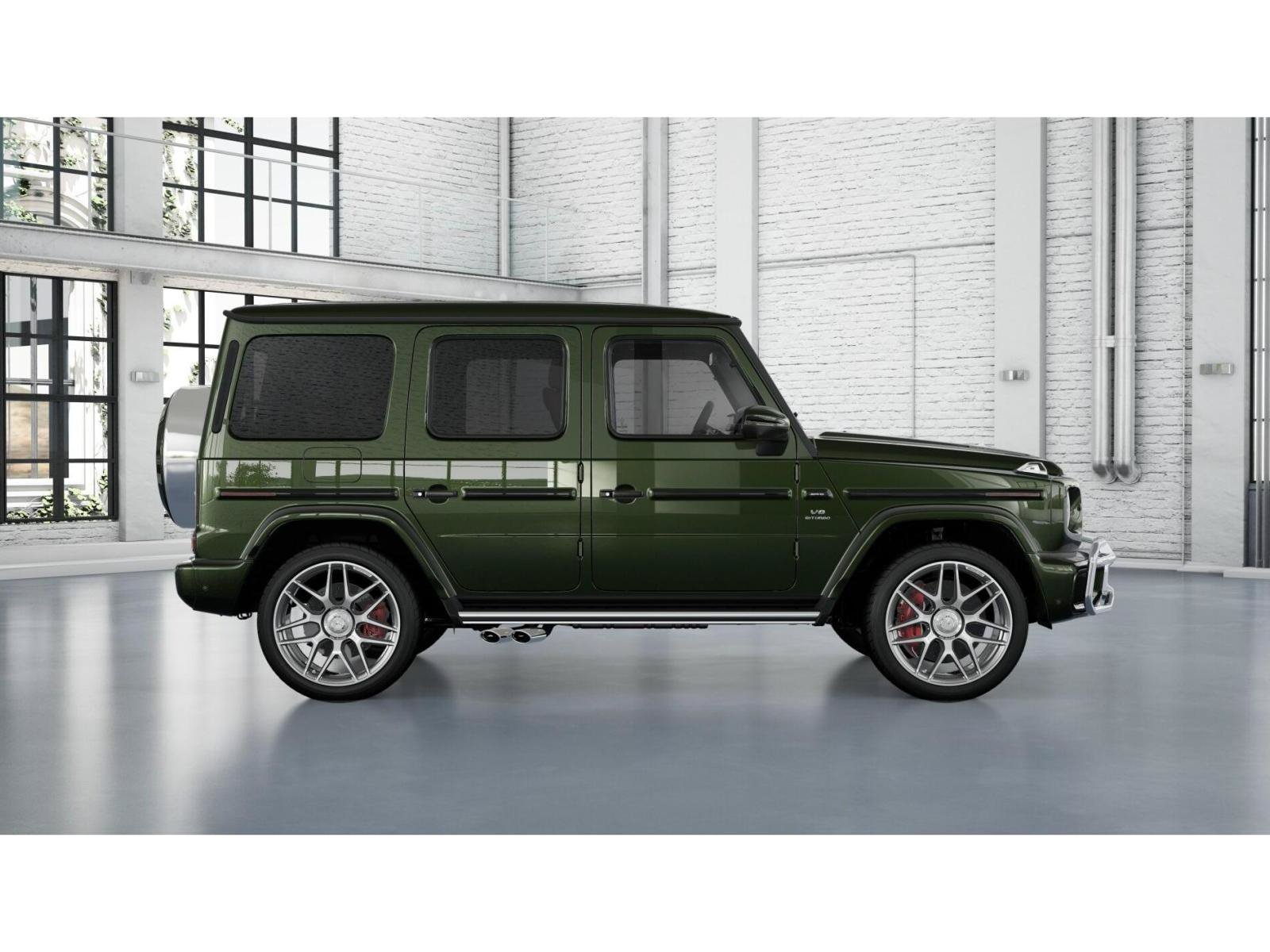 New 2027 MANUFAKTUR Olive Metallic Mercedes-Benz AMG® G 63 image 2