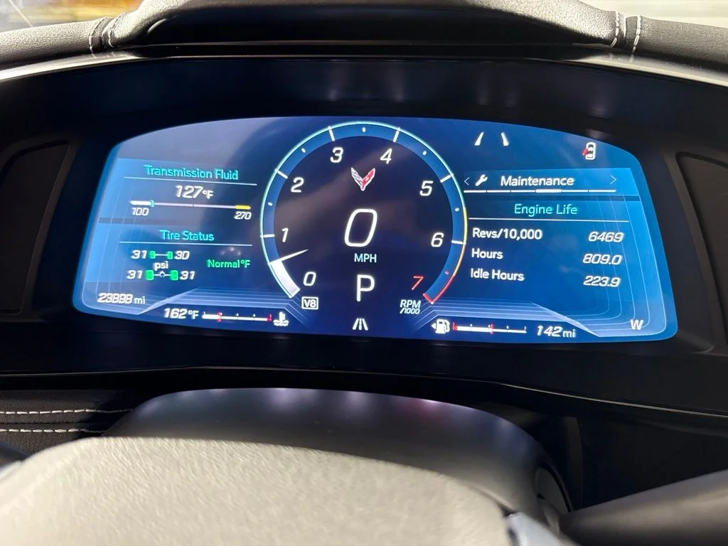 Used 2024 Blue Chevrolet Stingray image 27