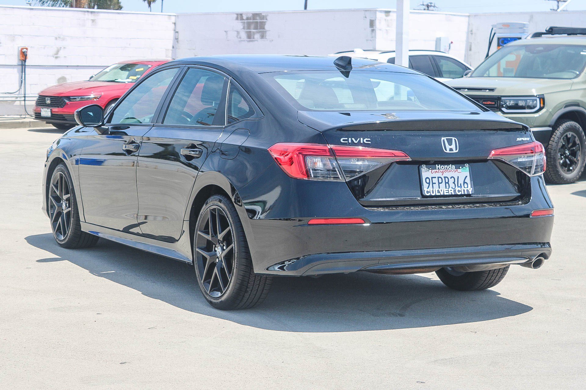Used 2023 Crystal Black Pearl Honda Sport image 6