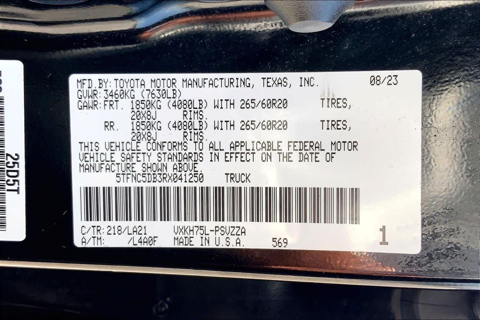 Used 2024 Midnight Black Metallic Toyota Platinum Hybrid image 36