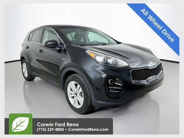 Used 2018 Black Cherry Kia LX image 1