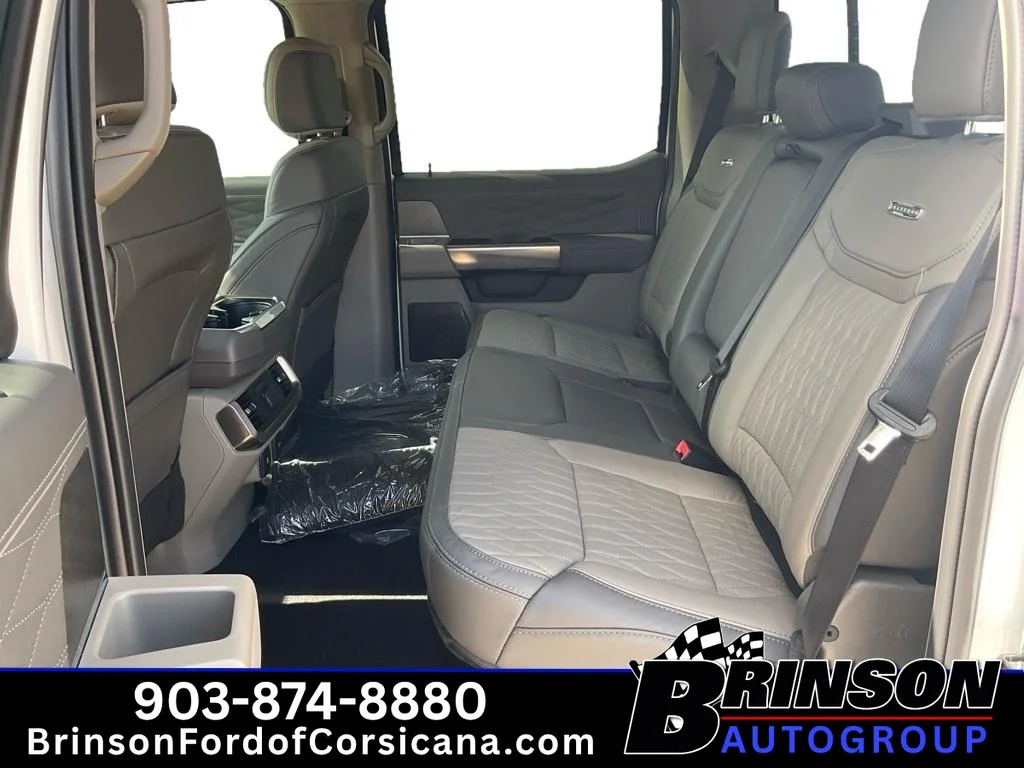 New 2026 Star White Metallic Tri-Coat Ford Platinum image 7