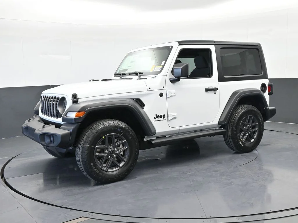 New 2026 Bright White Clear-Coat Exterior Paint Jeep Sport image 2