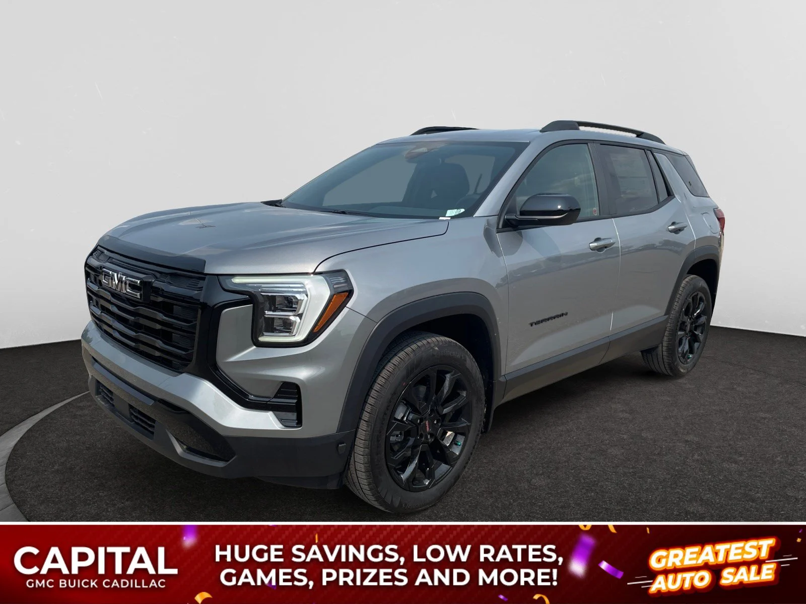 New 2027 Sterling Metallic GMC AWD Elevation image 1