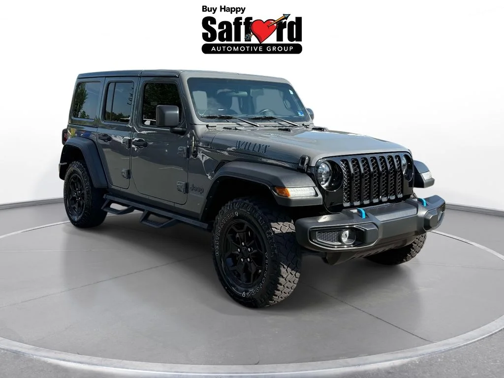Used 2023 Gray Jeep Willys 4xe image 10