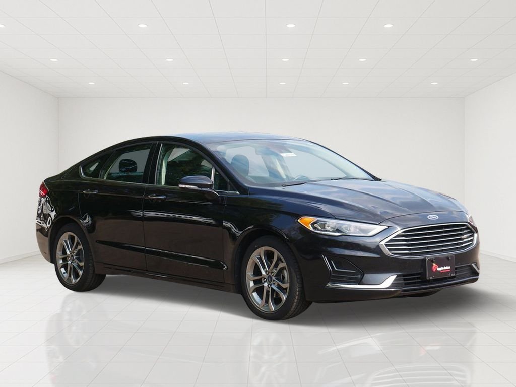 Certified Used 2020 Black Ford SEL image 1