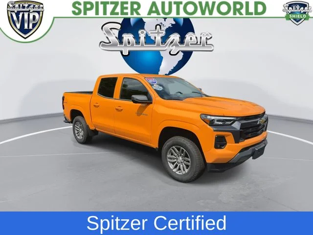 Certified Used 2025 Orange Chevrolet LT image 2