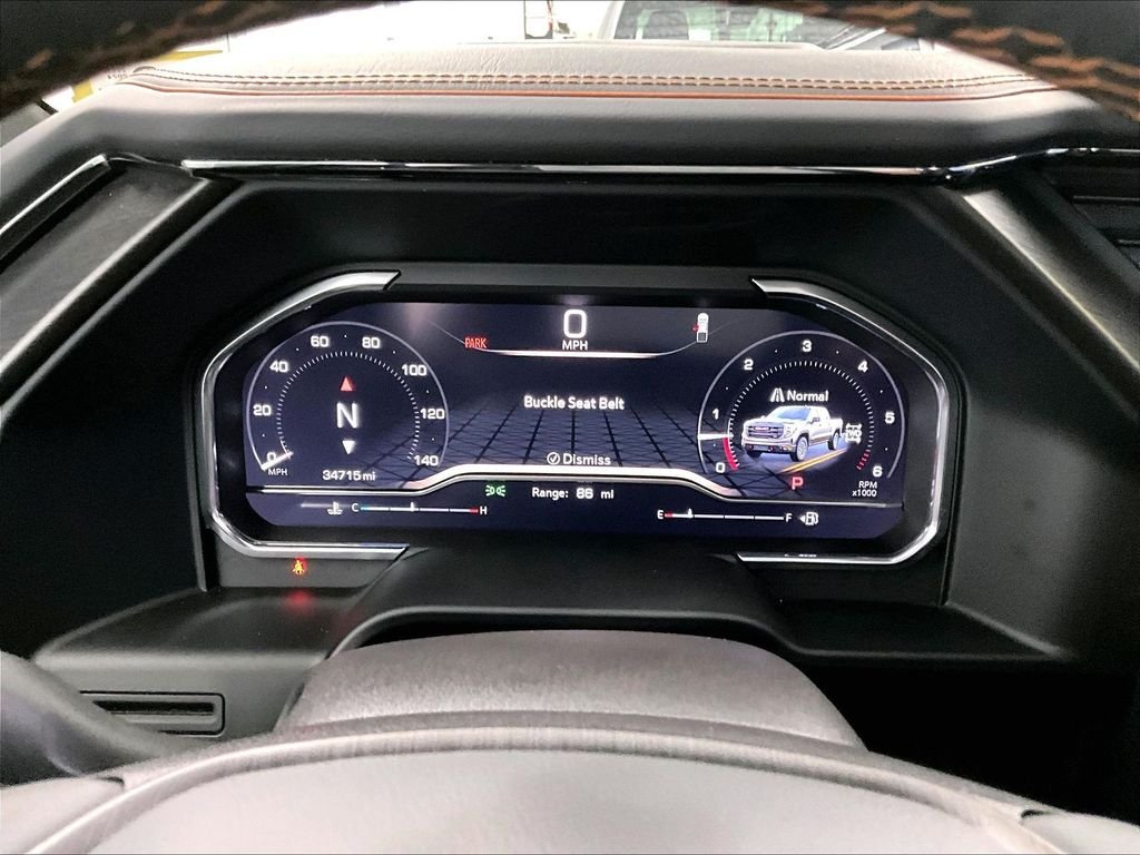 Used 2024 Thunderstorm Gray GMC AT4 image 25