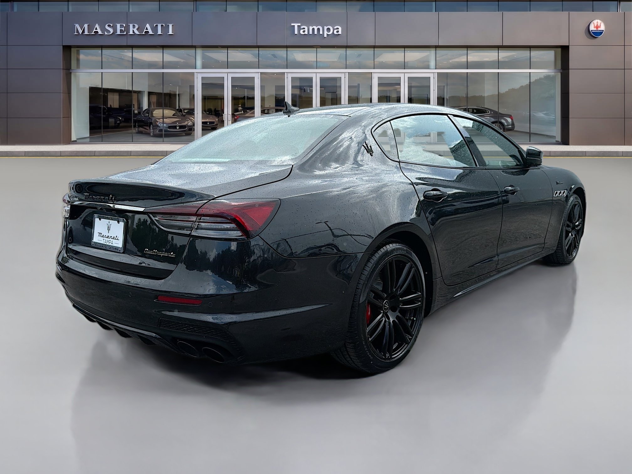 Used 2023 Nero Ribelle Mica Maserati Modena image 3