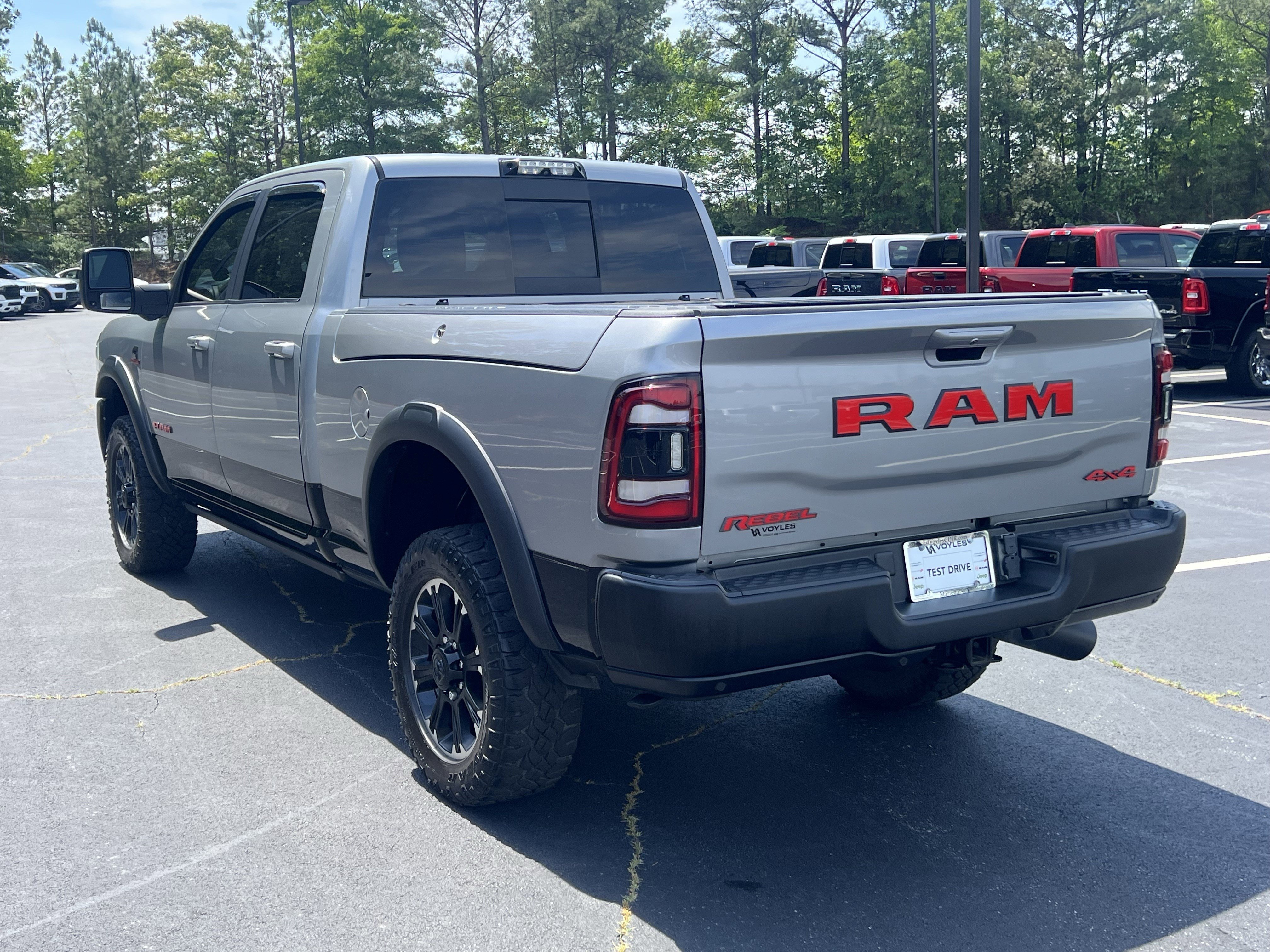 Used 2023 Billet Silver Metallic Clearcoat Ram Power Wagon Rebel image 6