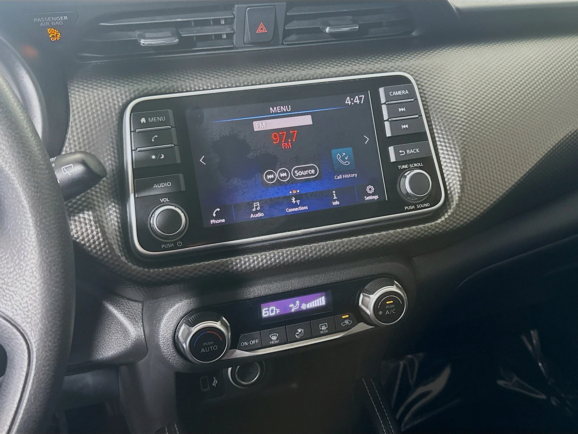 Used 2020 Deep Blue Pearl/Fresh Powder Nissan SV image 14