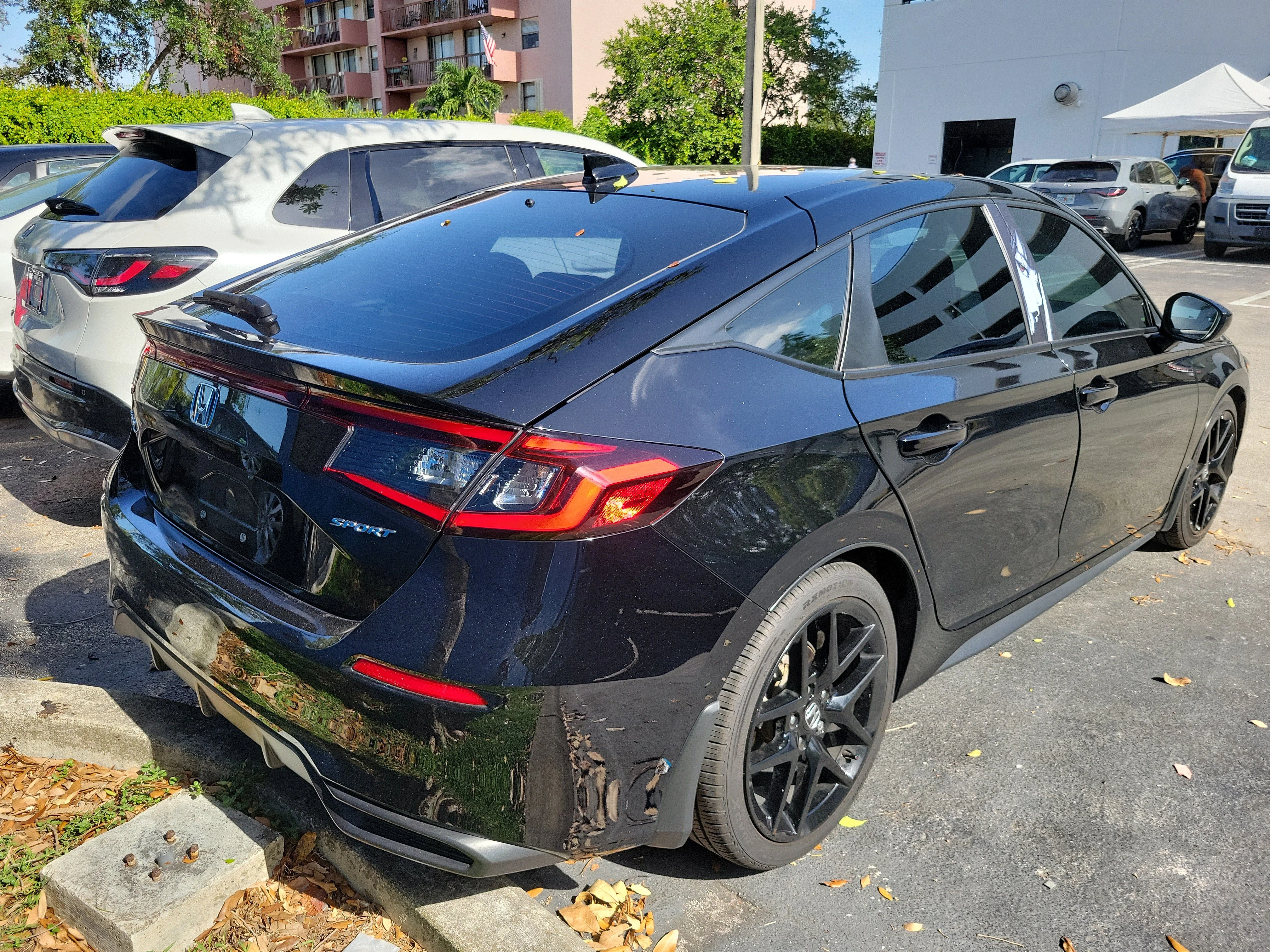 Used 2025 Crystal Black Pearl Honda Sport image 3