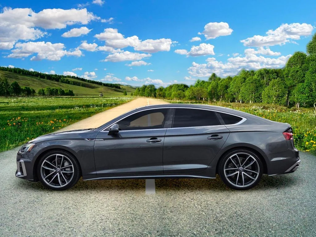 Used 2021 Gray Audi 45 S line Premium Plus image 3