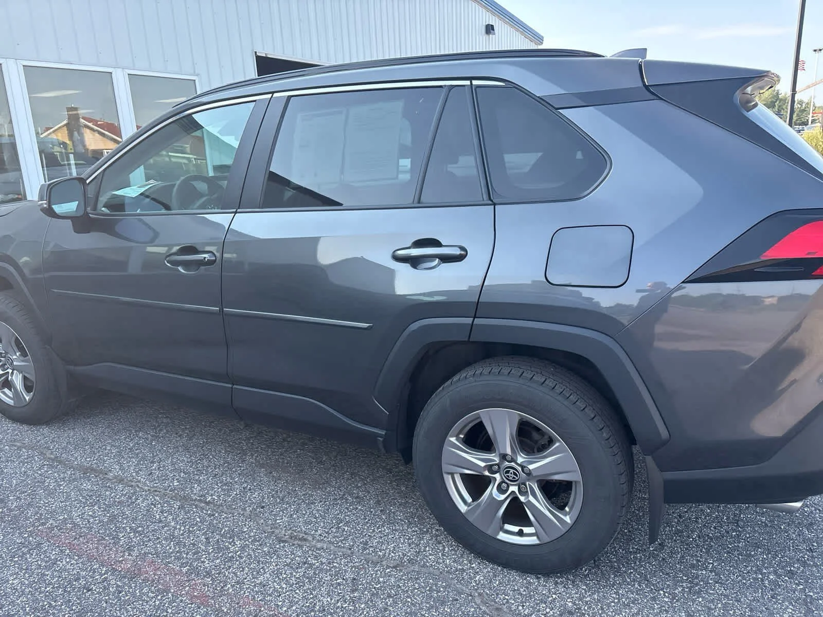 Used 2022 Magnetic Gray Metallic Toyota XLE image 8