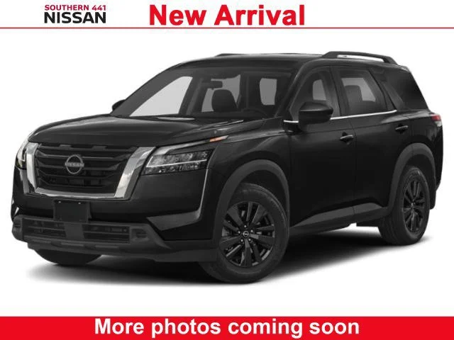 Certified Used 2022 Black Nissan SV image 1