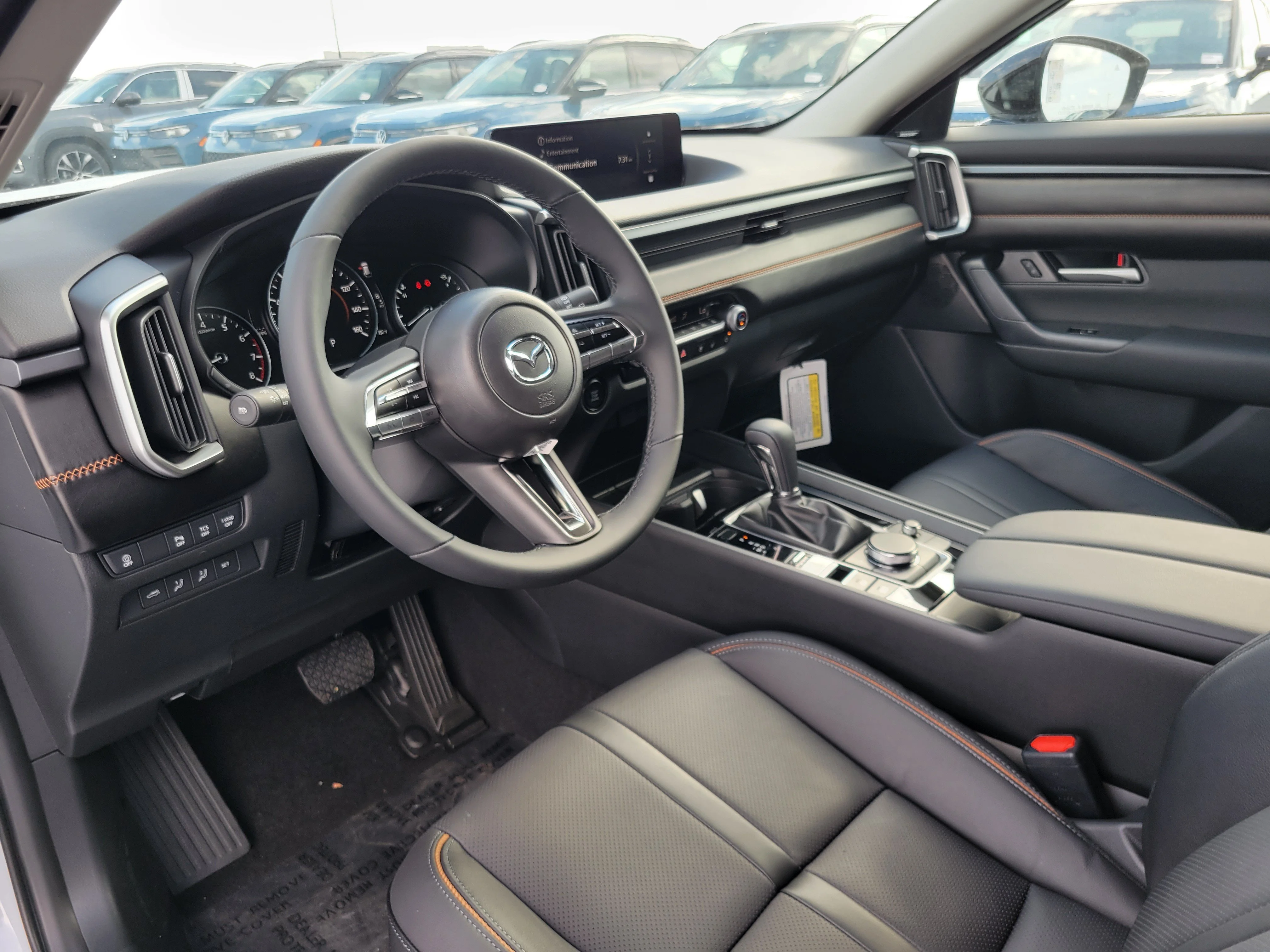 New 2026 Wind Chill Pearl Mazda 2.5 S Premium AWD image 11