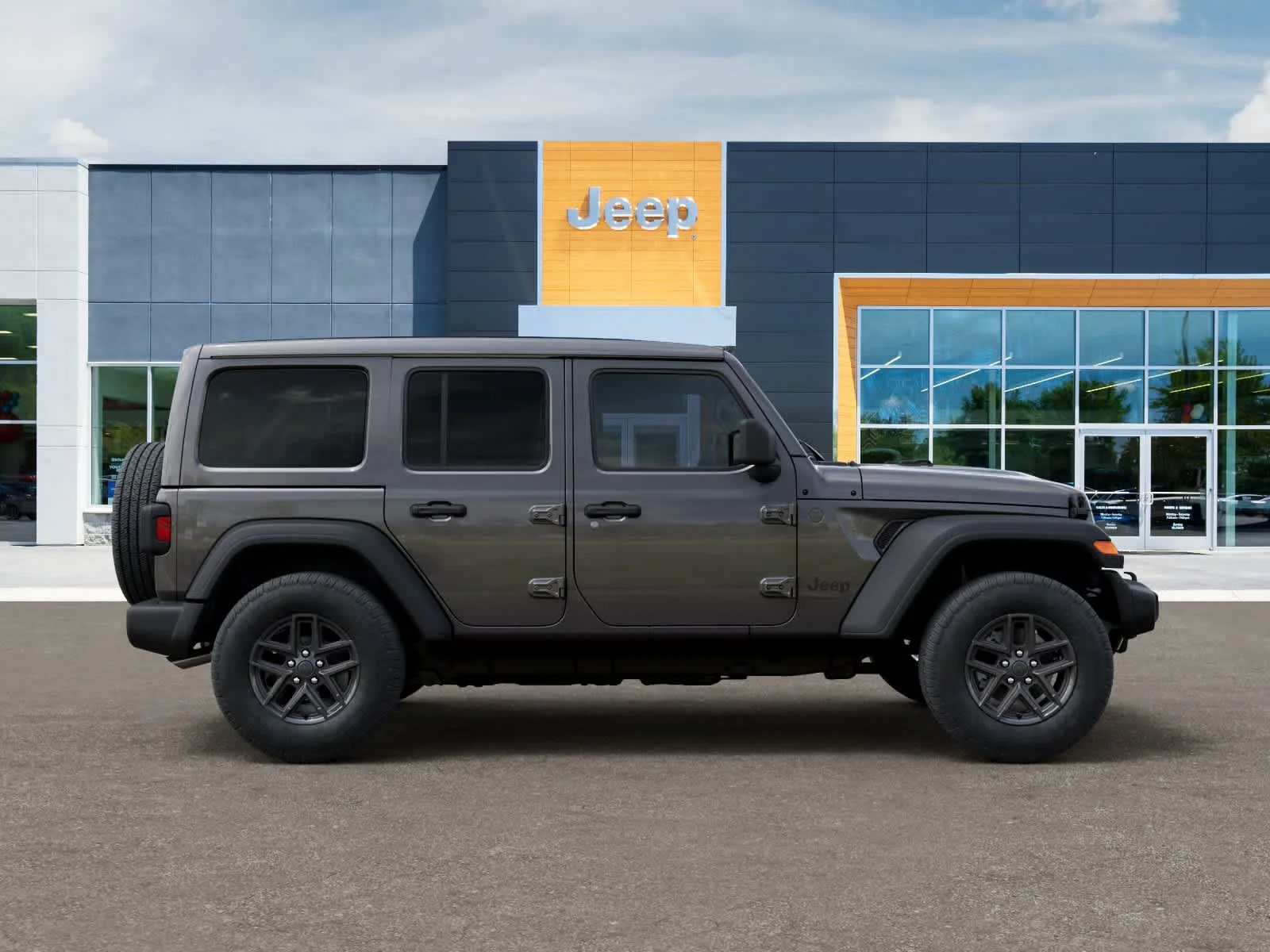 New 2026 Granite Crystal Metallic Clear-Coat Exterior Paint Jeep Sport S image 21