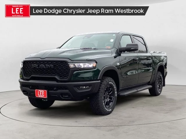 New 2026 Green Metallic Ram REBEL CREW CAB 4X4 5