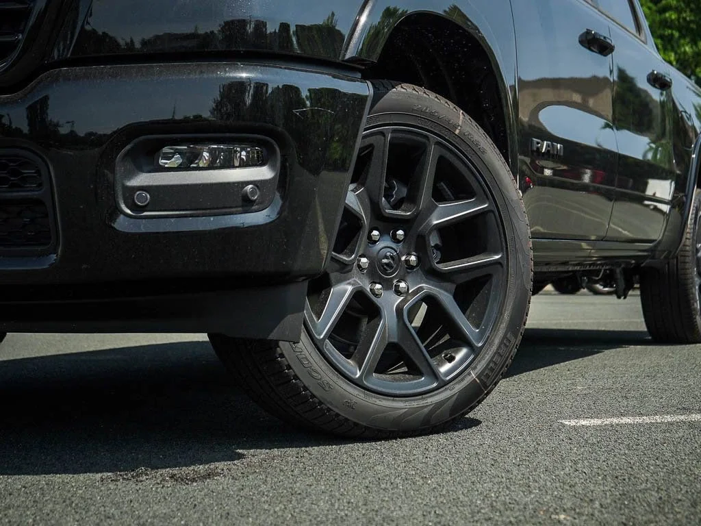New 2026 Diamond Black Crystal Pearlcoat RAM Laramie image 5