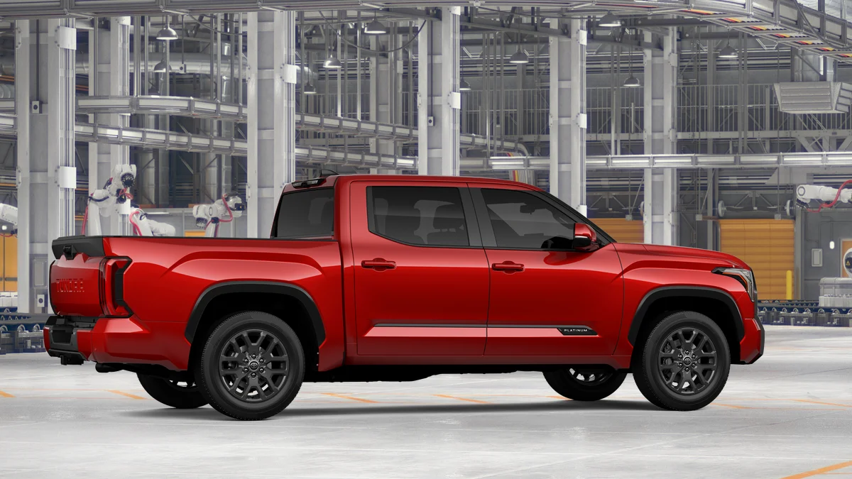 New 2026 Supersonic Red Toyota Platinum image 11