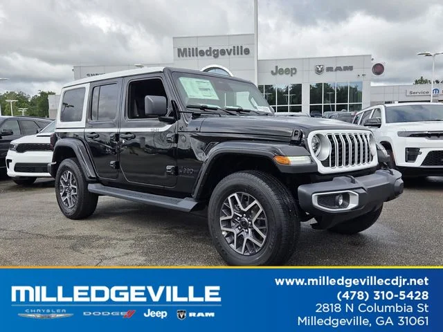 New 2026 Black Clear-Coat Exterior Paint Jeep Sahara image 1