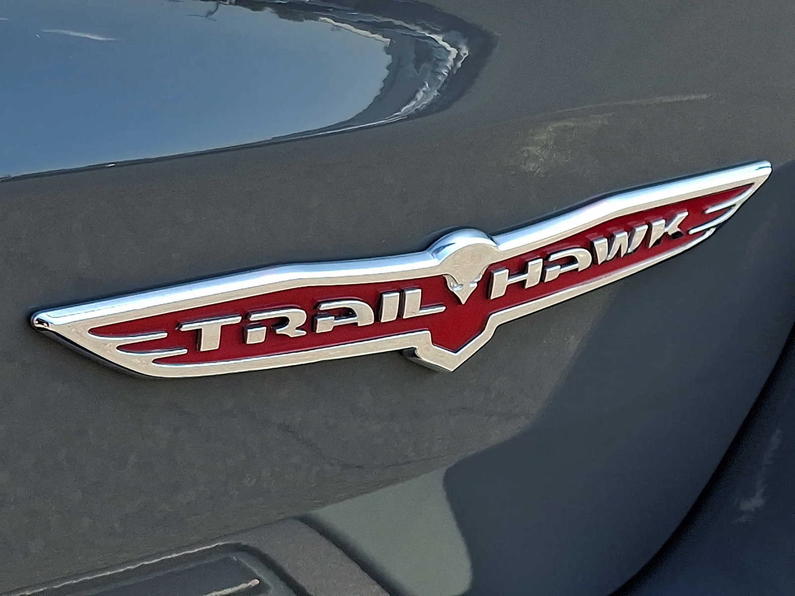 Used 2021 Sting Gray Clearcoat Jeep Trailhawk image 32
