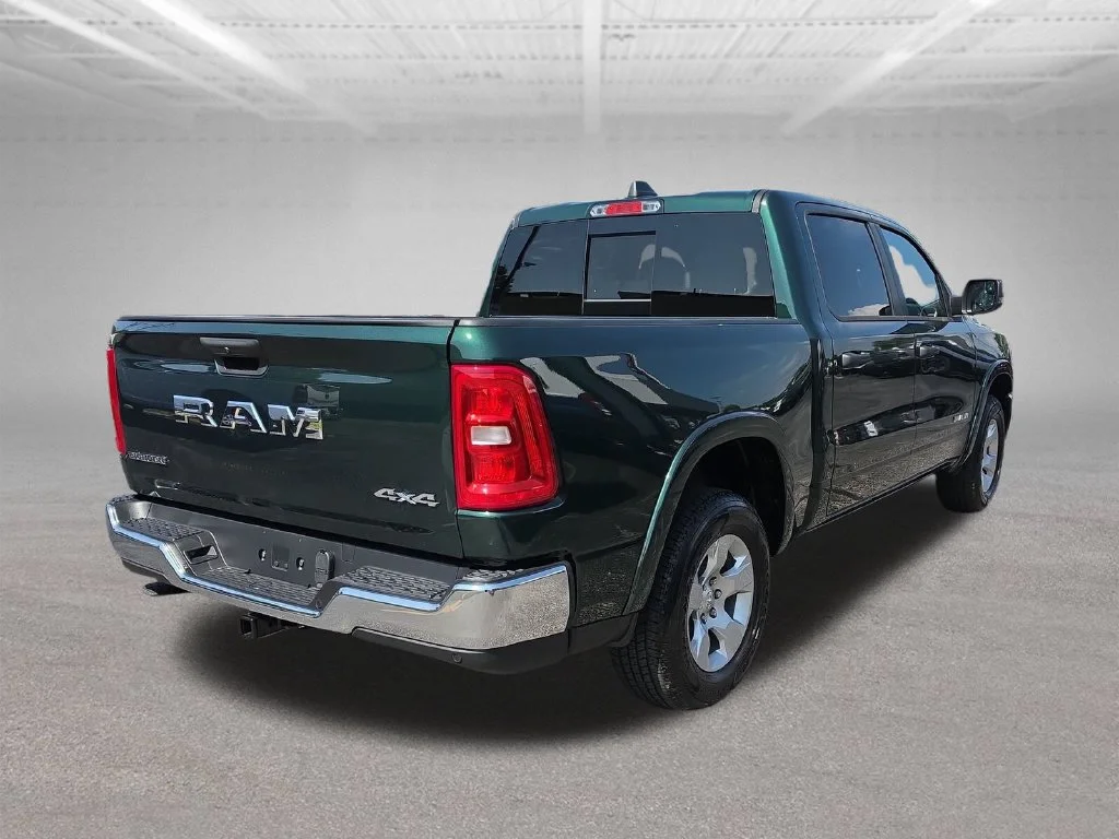New 2026 Serrano-Green Metallic Exterior Paint RAM Big Horn/Lone Star image 6