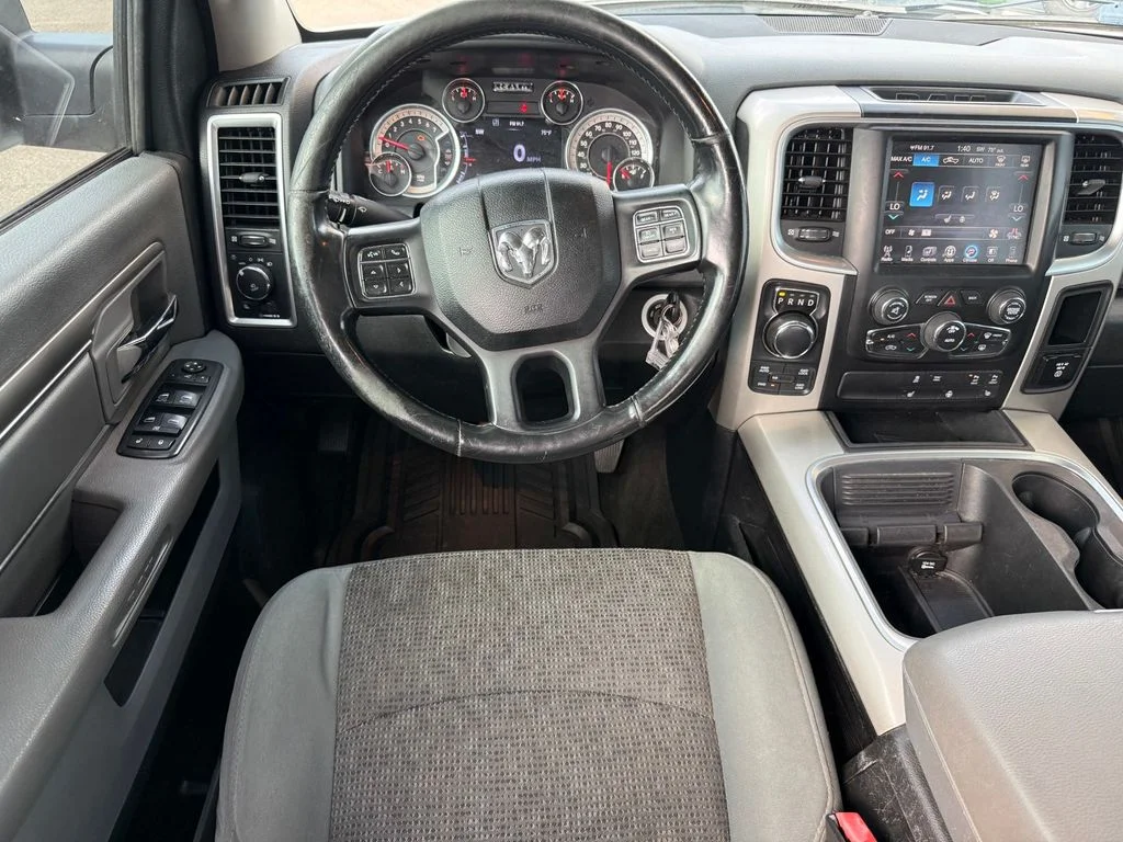 Used 2017 Bright White Clearcoat RAM Big Horn image 31