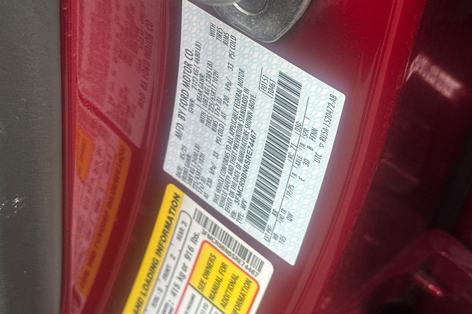 Used 2025 Red Ford Big Bend image 35