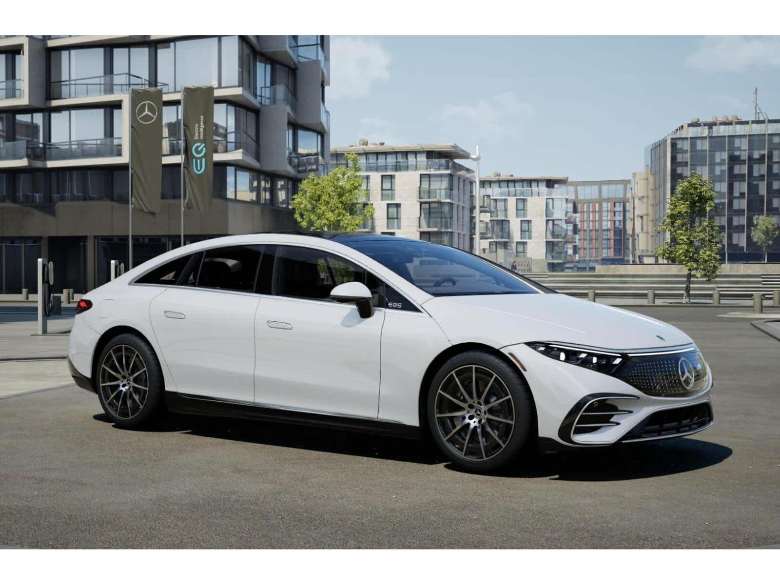 New 2026 Polar White Mercedes-Benz EQS 450 image 11
