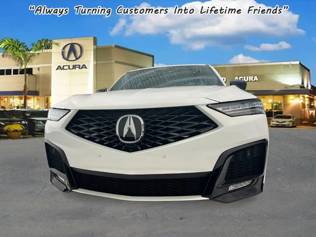 New 2026 Platinum White Pearl Acura w/A-Spec Package image 11