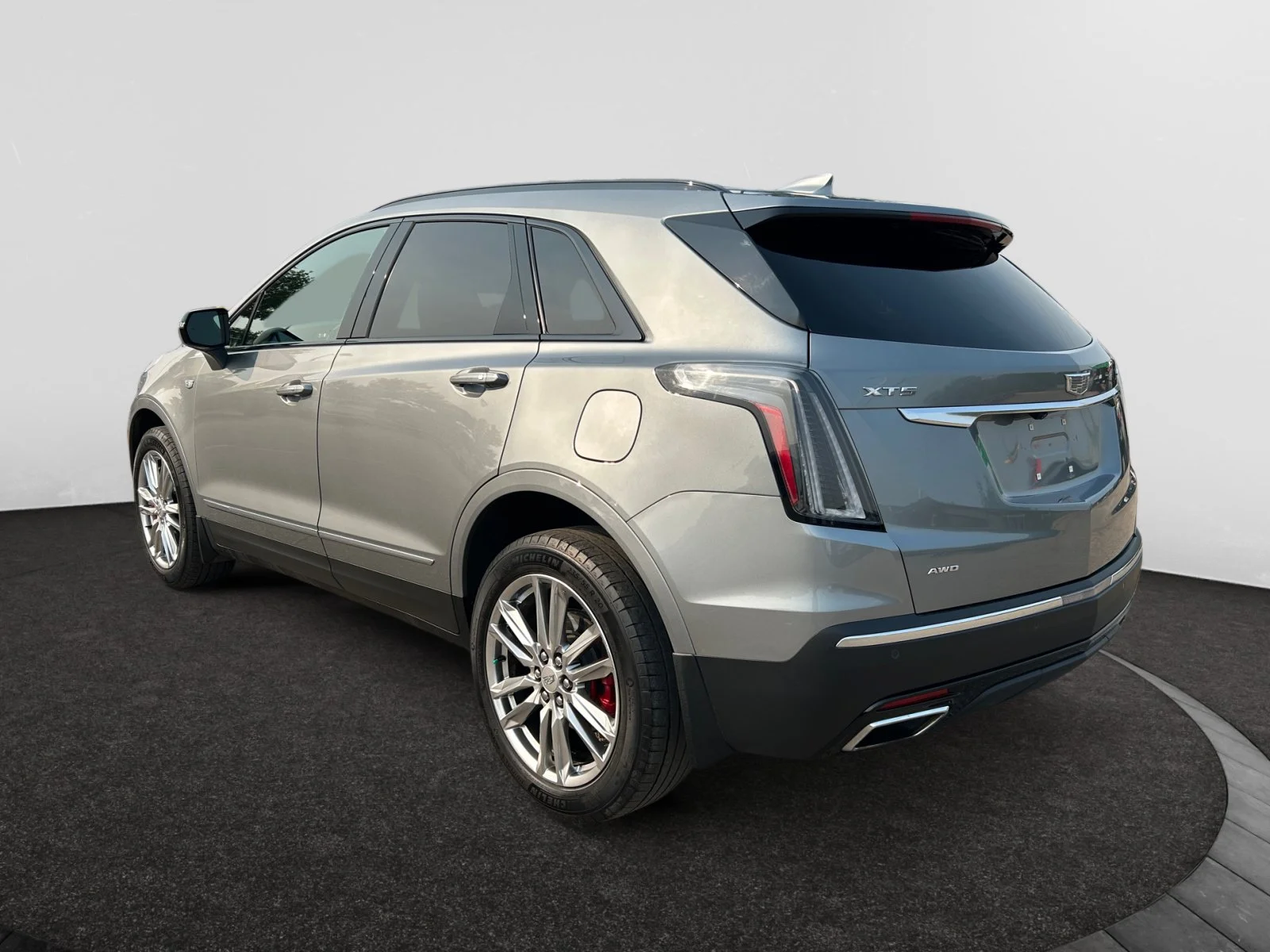 Certified Used 2023 Gray Cadillac AWD Sport Leather Sunroof Navigation V6 image 3