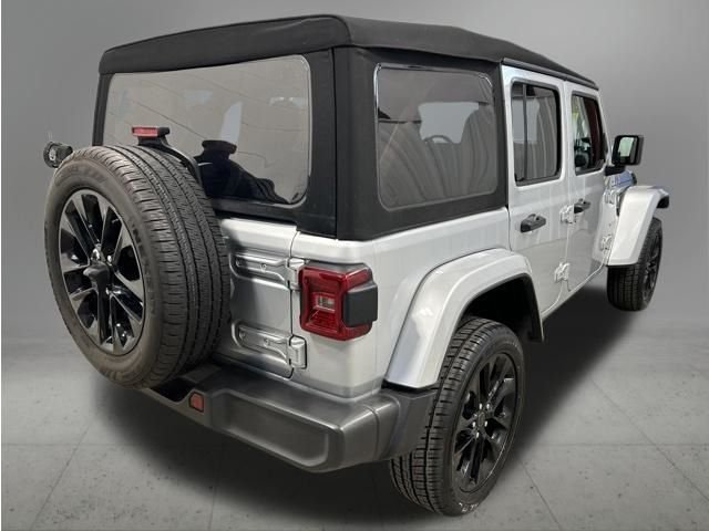 Used 2024 Silver Zynith Clearcoat Jeep Sahara 4xe image 5