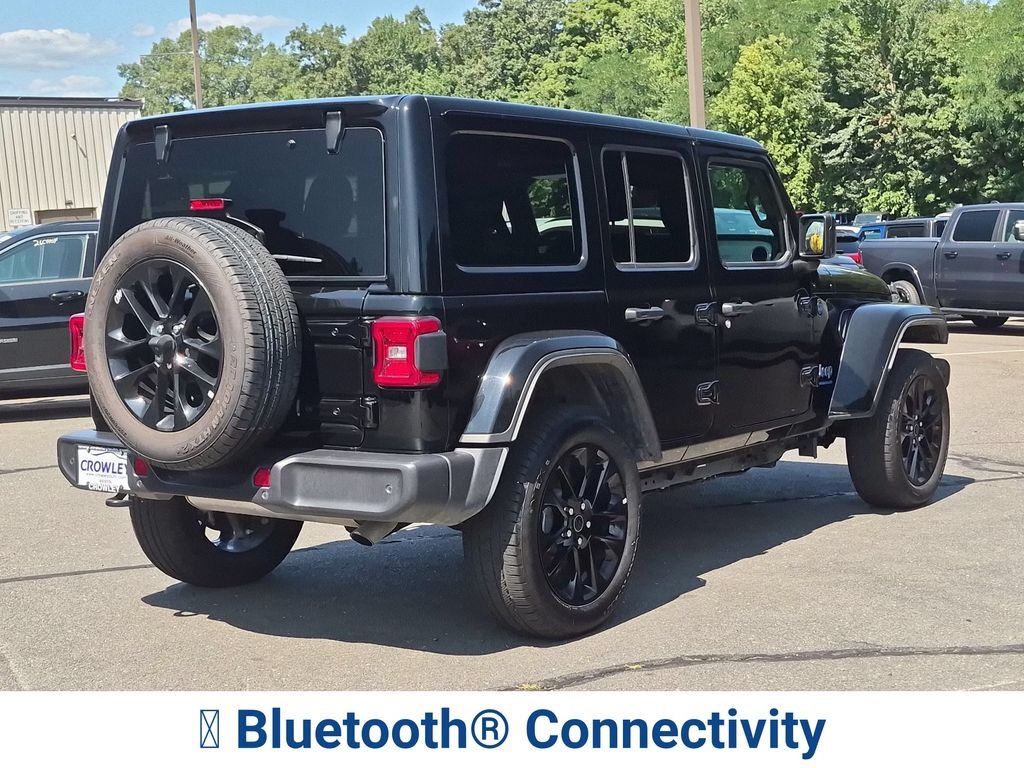 Certified Used 2025 Black Jeep Sahara 4xe image 7
