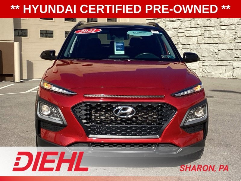 Certified Used 2021 Red Hyundai SEL image 2