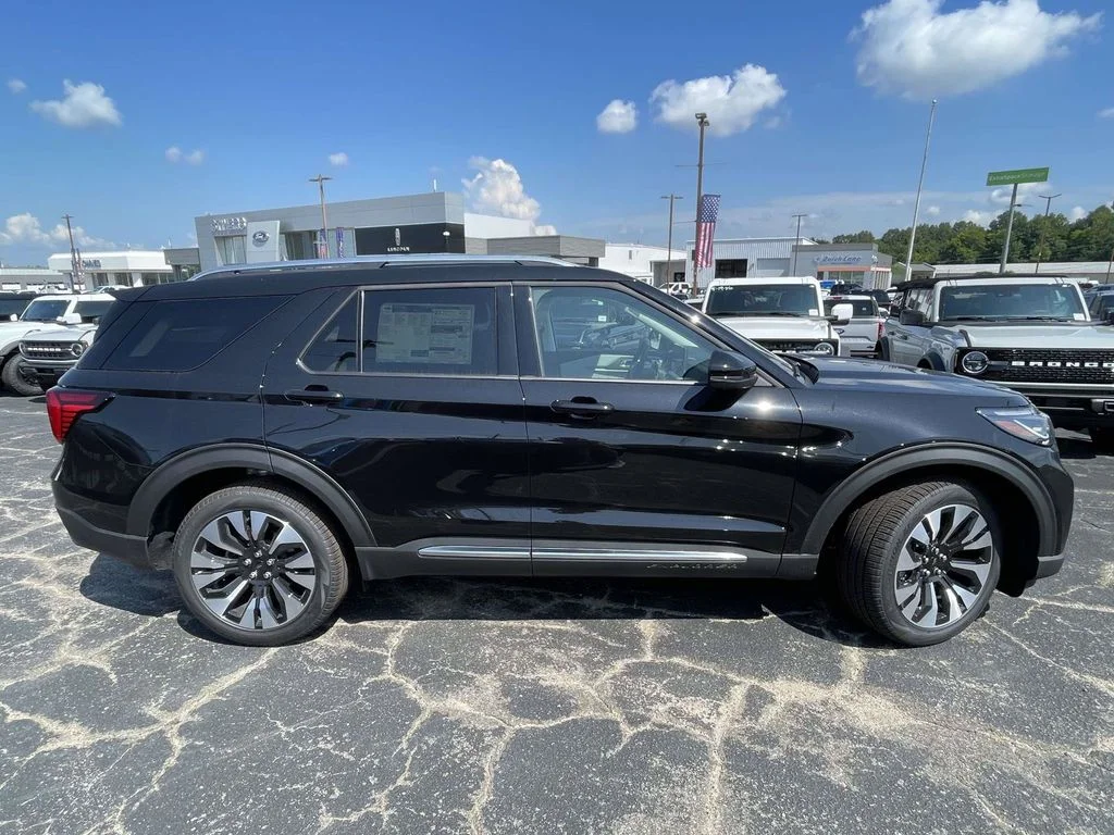 New 2026 Agate Black Metallic Ford Platinum image 2