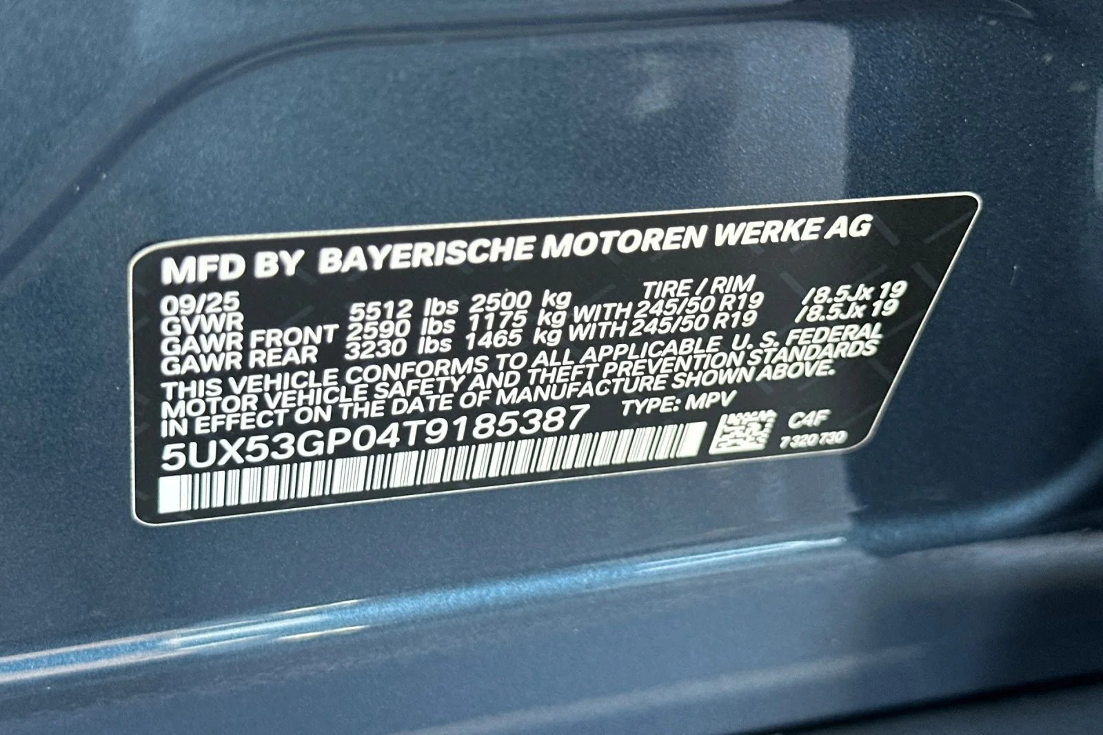 Used 2026 Arctic Race Blue Metallic BMW 30 xDrive image 27