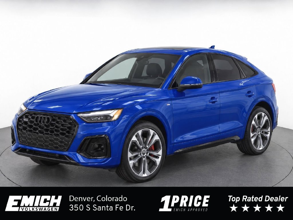 Used 2024 Ultra Blue Metallic Audi 45 S line Premium image 1