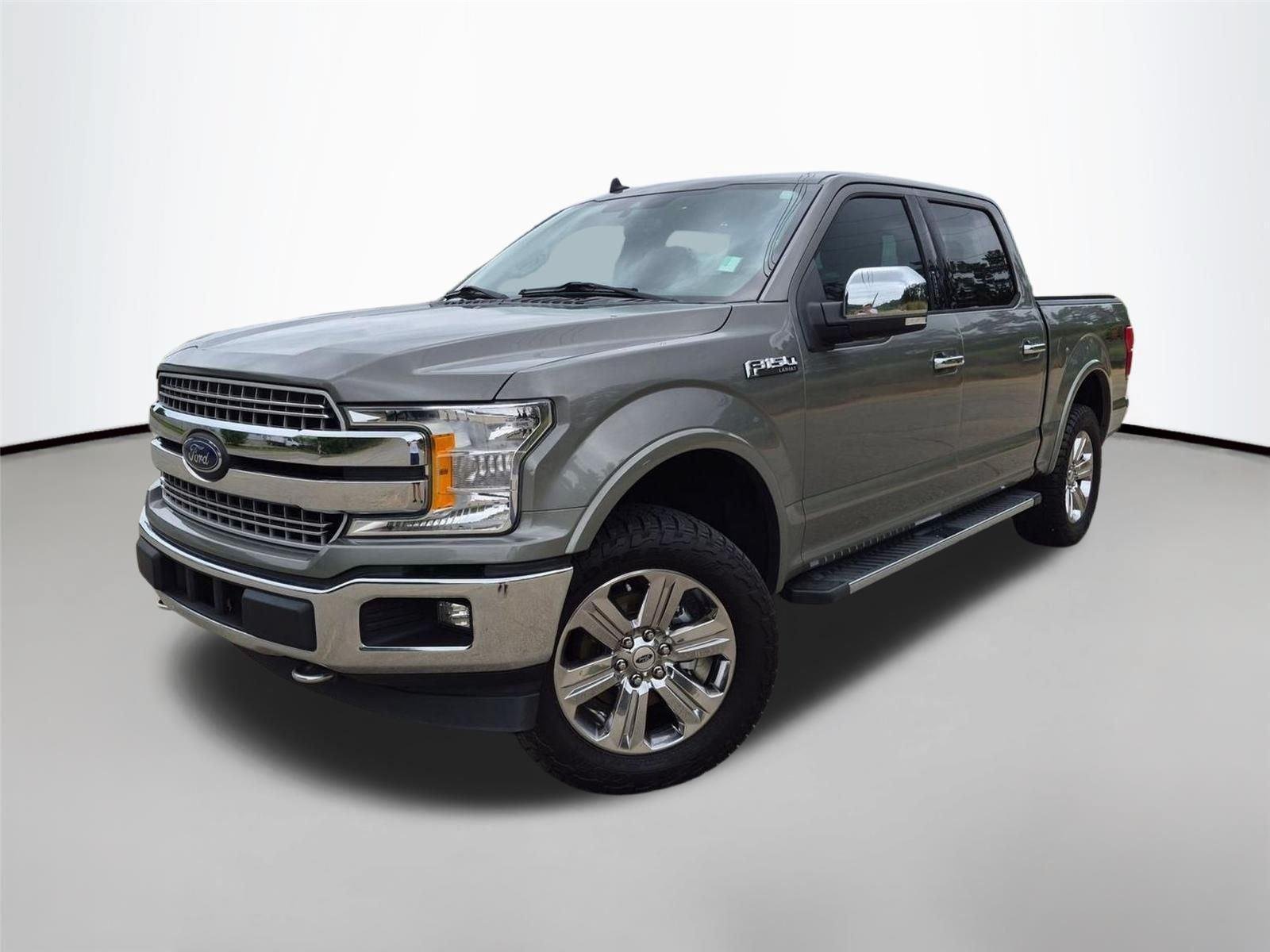 Used 2019 Ingot Silver Metallic Ford LARIAT image 1