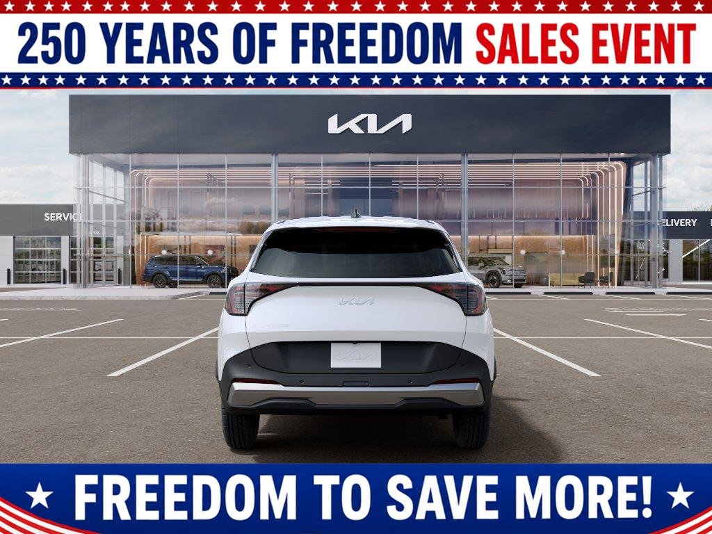 New 2026 Glacial White Kia LX image 5
