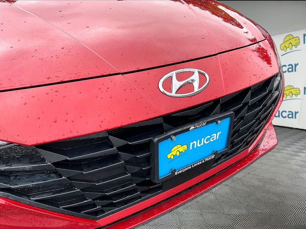 Used 2023 Scarlet Red Pearl Hyundai SEL image 27