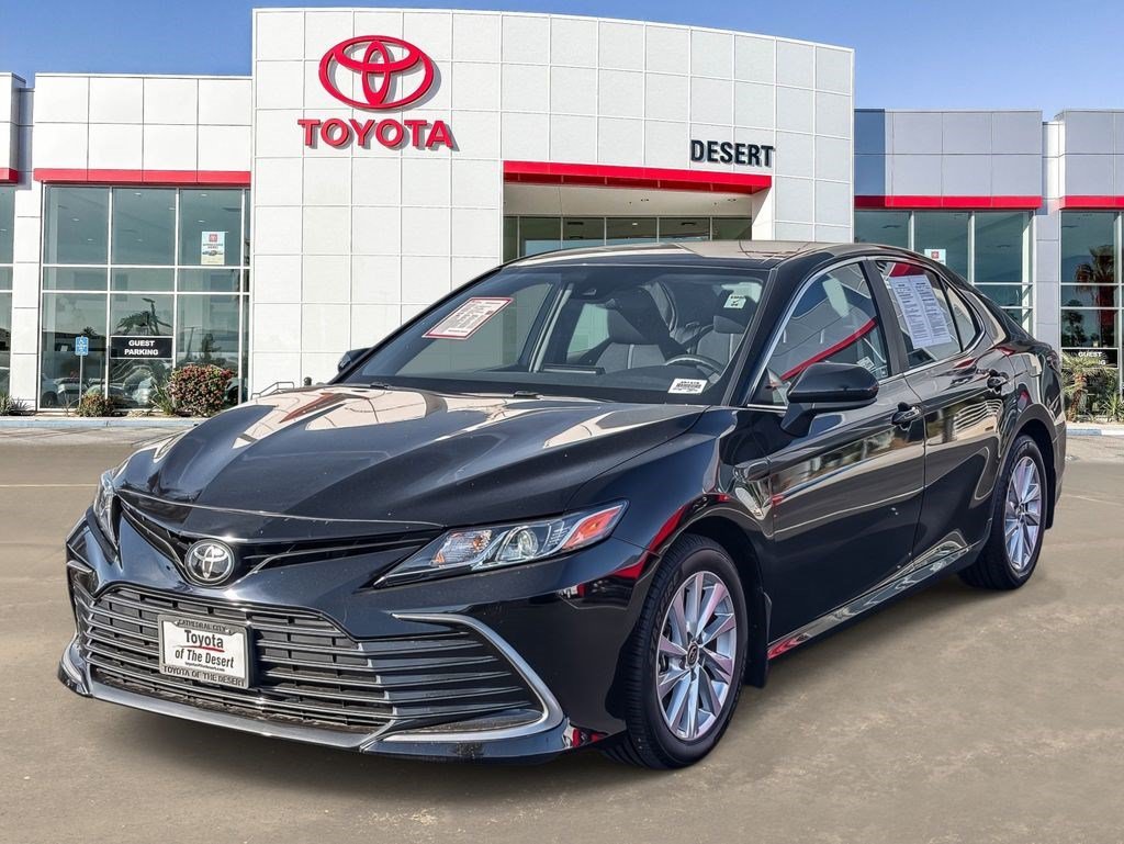 Certified Used 2024 Midnight Black Metallic Toyota LE image 3
